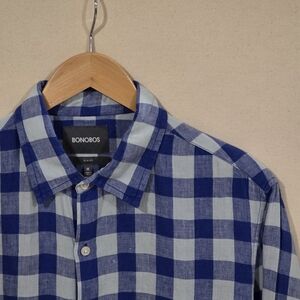 Bonobos Linen Slim Fit Button Down M